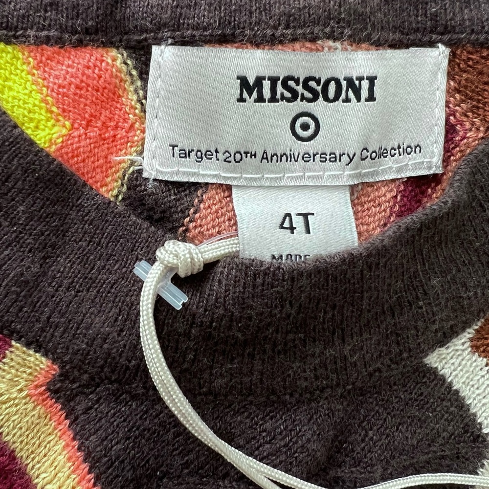 Kids Missoni x Target size 4T knit dress - Picture 2 of 5